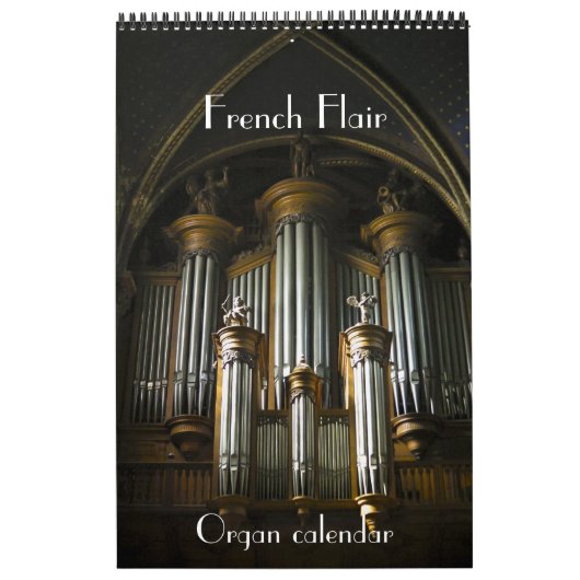 Franse Flair - Organs of France kalender (Hoes)
