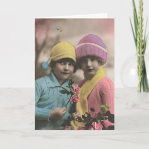 Franse Flirt - Beste Vrienden BFF voor altijd Kaart