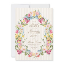  Franse floral crest cream vrijgezellenfeest
