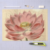 Franse Floral Ephemera Decoupage Roze Tiss Tissuepapier (Craft)