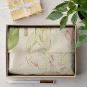 Franse Floral Ephemera Decoupage Roze Tiss Tissuepapier (Geschenk)