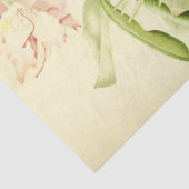 Franse Floral Ephemera Decoupage Roze Tiss Tissuepapier (Detail)