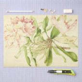 Franse Floral Ephemera Decoupage Roze Tiss Tissuepapier (Craft)