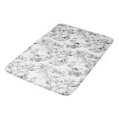 -Franse Floral Fantasy Toile-Black Badmat (Gekanteld)