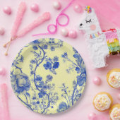 Franse Floral Paper Borden Papieren Bordje (Feest)
