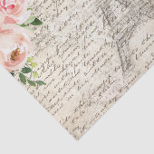  Franse Floral Rozen Oude Decoupage Tissuepapier (Detail)