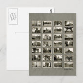 Franse foto Collage Briefkaart (Voorkant / Achterkant)