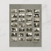 Franse foto Collage Briefkaart (Voorkant)