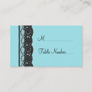 Franse frank-plaatskaart (turkooise) plaatskaartje