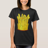 Franse Fries Costume Fast Food Franse Fry T-shirt (Voorkant)