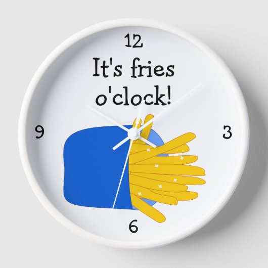 Franse Fries O'Clock leuke food (Voorkant)