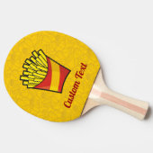 Franse Fries Ping-Pong Paddle Tafeltennisbatje (Zijkant)