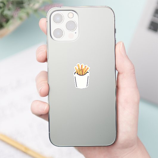 Franse friet sticker (Telefoon)