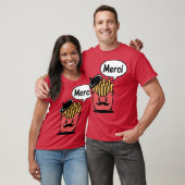 Franse Frieten Die Merci Zeggen T-shirt (Unisex)
