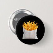 Franse frietjes frituren grappige Halloween-voedse Ronde Button 5,7 Cm (Voorkant /achterkant)