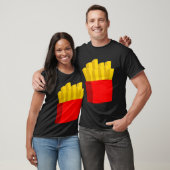 Franse Frites Kostuum T-shirt (Unisex)