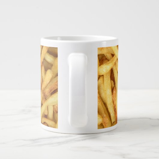 Franse frons galore grote koffiekop (Achterkant)