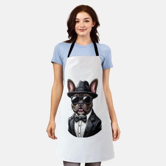 franse gangster schort (Gedragen)