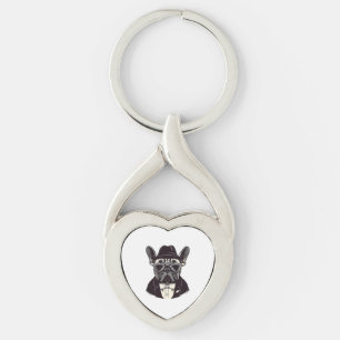 franse gangster sleutelhanger