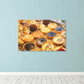 Franse gebakjes, Parijs, Frankrijk Canvas Afdruk (Insitu (Houten vloer))