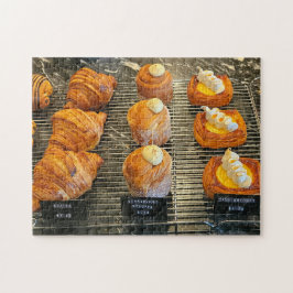 Franse gebakjes puzzel, 28 x 36 cm, 252 stukjes legpuzzel