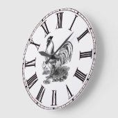 Franse geïnspireerde  Rooster Station-klok Grote Klok (Hoek)