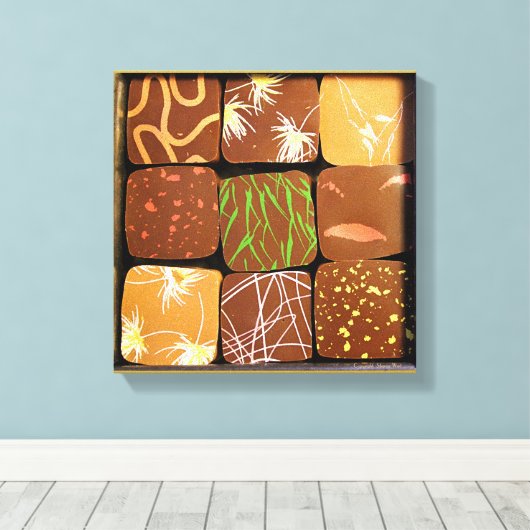 Franse geneeskunde canvas afdruk (Insitu (Houten vloer))