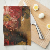 -Franse Georges Jeannin Rozen III Theedoek (Quarter Fold)