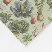 Franse gids voor de tuin fleece deken (Hoek)