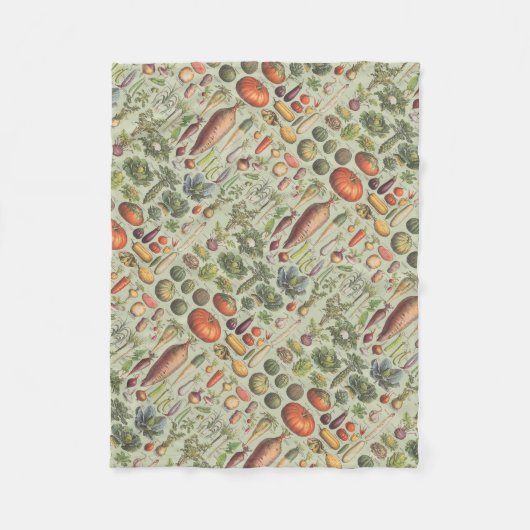 Franse gids voor de tuin fleece deken (Voorkant)