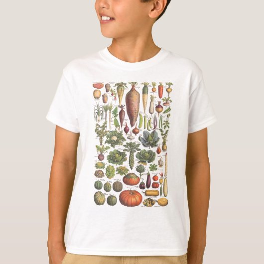 Franse gids voor de tuin t-shirt (Voorkant)