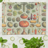 Franse gids voor de tuin theedoek (Gevouwen)