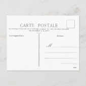 Franse Gift Girl Boy Kerstboom Speelgoed Feestdagenkaart (Achterkant)