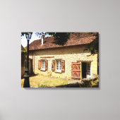 Franse Gite Canvas afdrukken (Voorkant)