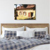 Franse Gite Canvas afdrukken (Insitu (Slaapkamer))