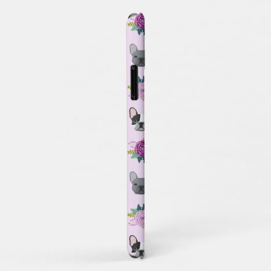 Franse goudlavenderfloralen Case-Mate iPhone case (Achterkant/rechts)
