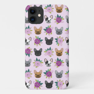 Franse goudlavenderfloralen Case-Mate iPhone case