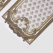 Franse goudmeubelen - ontvlechting van Lijst Tissuepapier (Detail)