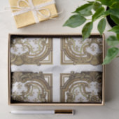 Franse goudmeubelen - ontvlechting van Lijst Tissuepapier (Geschenk)