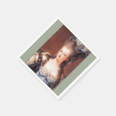 Franse Grey Marie Antoinette Papieren Servetten (Hoek)