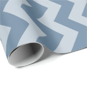 Franse grijze Marokkaanse Moods Chevrons Cadeaupapier (Rol Hoek)