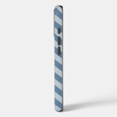 Franse grijze Marokkaanse Moods Chevrons met monog Case-Mate iPhone Case (Achterkant / Links)