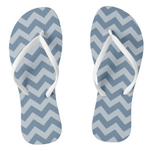 Franse grijze Marokkaanse Moods Chevrons Teenslippers