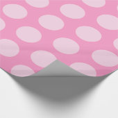 Franse grijze Marokkaanse Moods Stippen Cadeaupapier (Hoek)