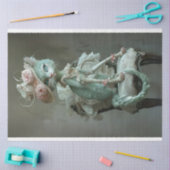 Franse grillige kat ontkoppeling tissuepapier (Craft)