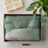 franse grillige purrection katachtige decoupage tissuepapier (Geschenk)