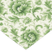 Franse groene boerderij Romance Lange Tafelloper (Hoek)