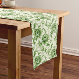 Franse groene boerderij Romance Lange Tafelloper