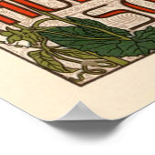 Franse groenten en fruit poster (Hoek)