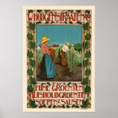 Franse groenten en fruit poster (Voorkant)